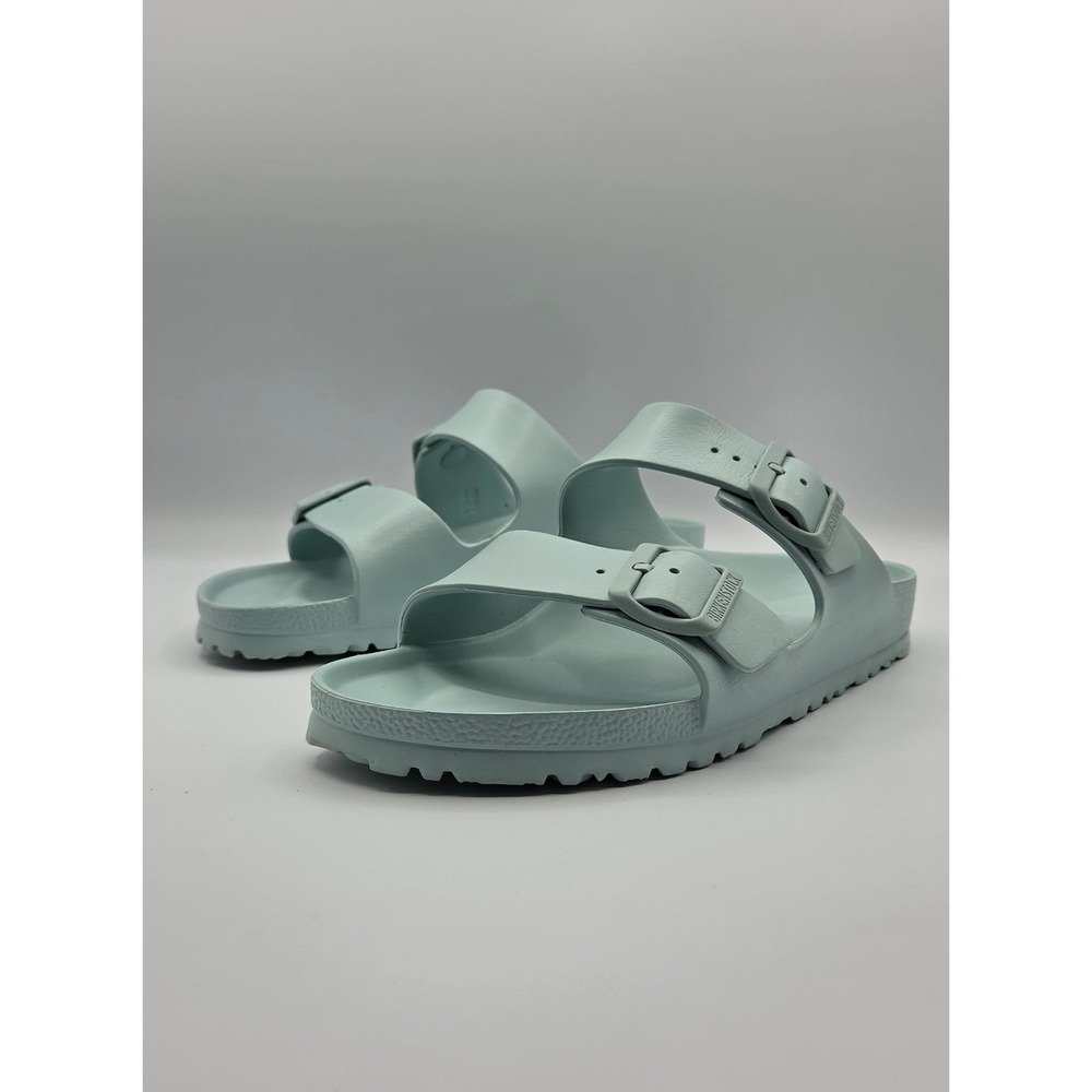 Birkenstock Arizona Essentials Unisex Sandals 40 Pure Sage EVA Waterproof Slides